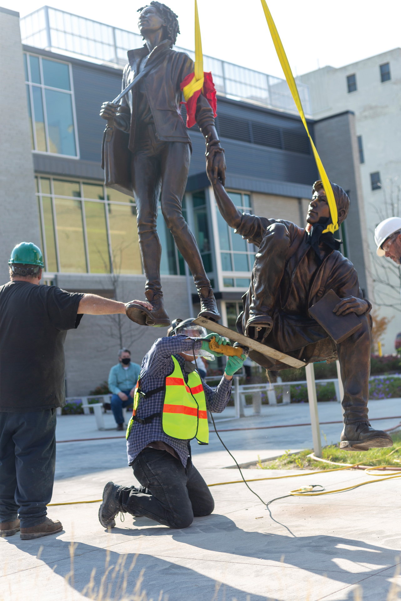 Sculpture installation