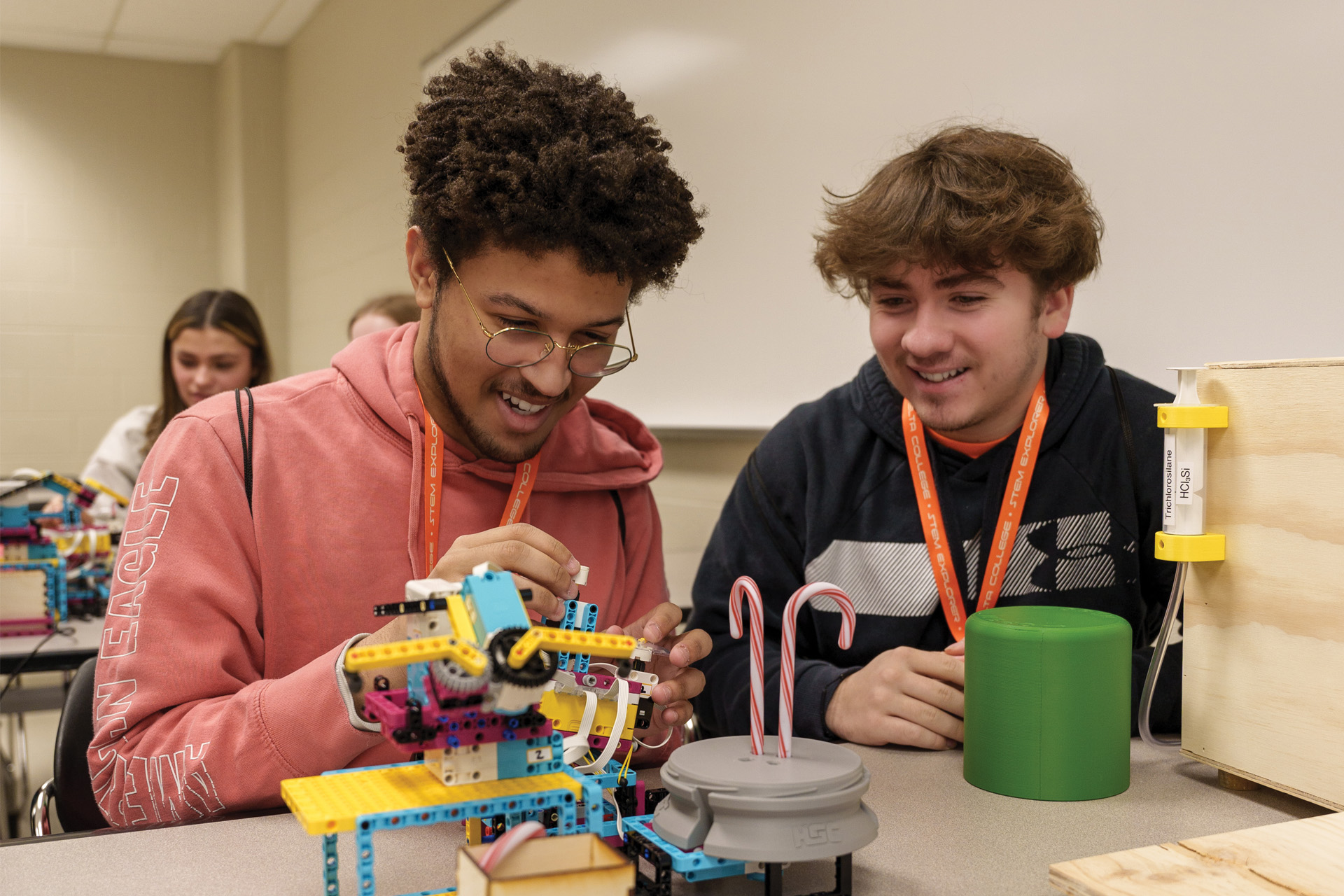 Students at the Semiconductor Experience