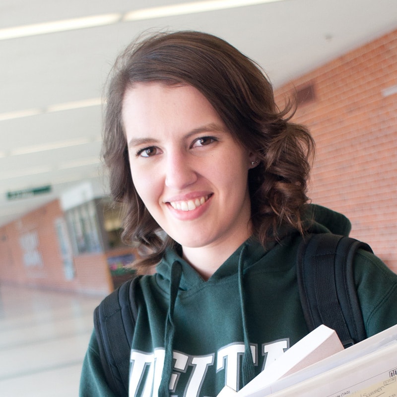 Smiling Student