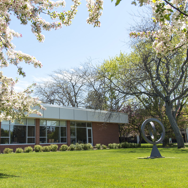 Exterior of Delta's administrative building