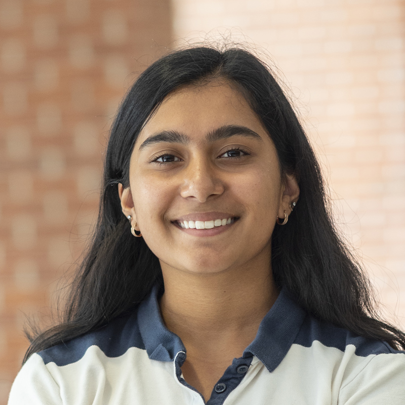 Smiling student