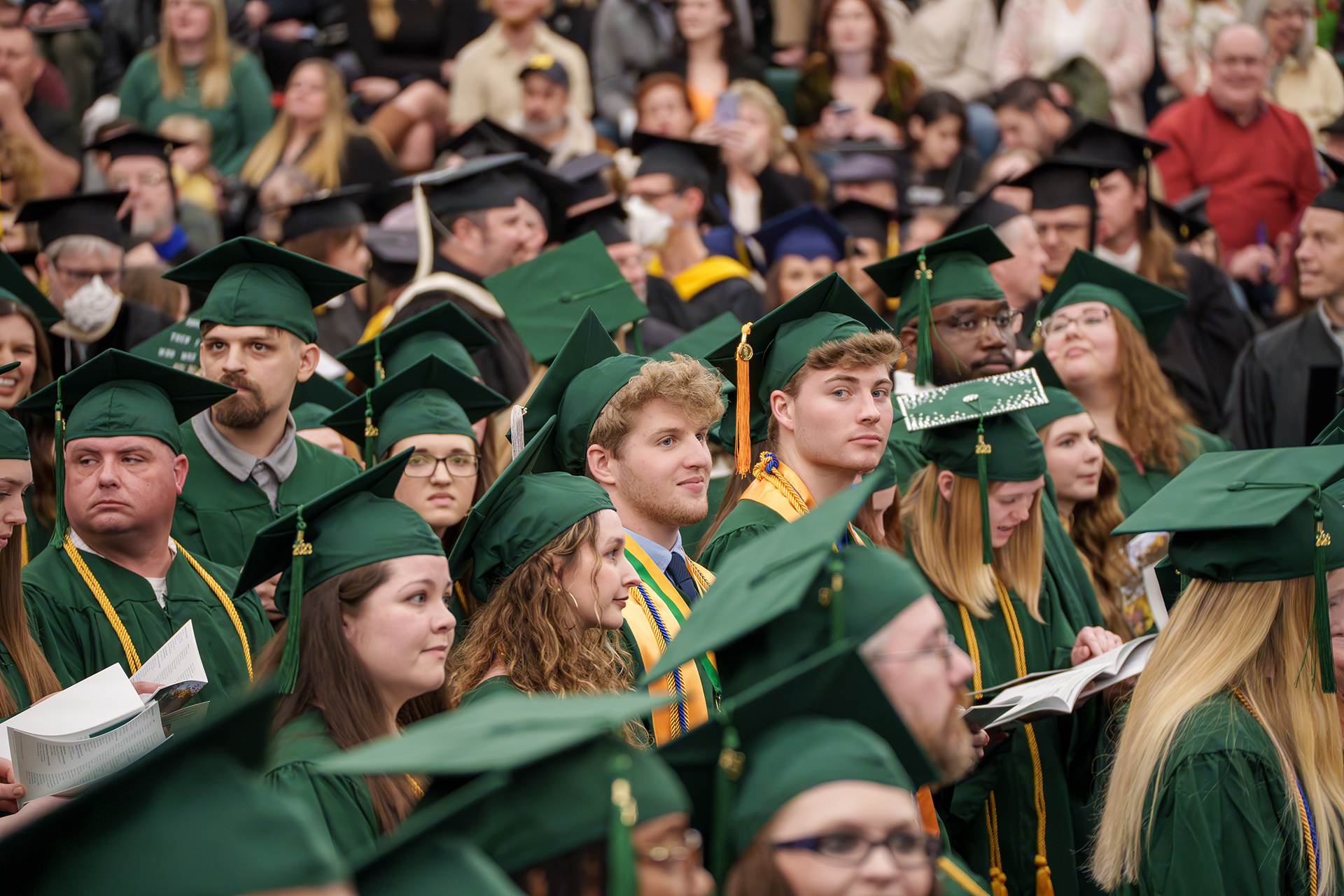 Delta Graduates at Commencement